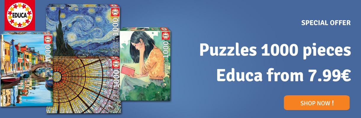 Discount on educa's puzzles